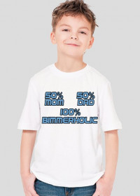 100procent Bimmerholic (koszulka chłopięca)