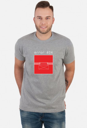 Śmieszny prezent dla architekta - Koszulka ERROR 404