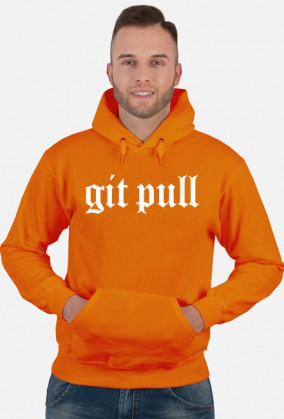 Bluza męska z kapturem - Git Pull