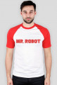 koszulka męska kolorowa - Mr Robot