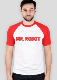 koszulka męska kolorowa - Mr Robot