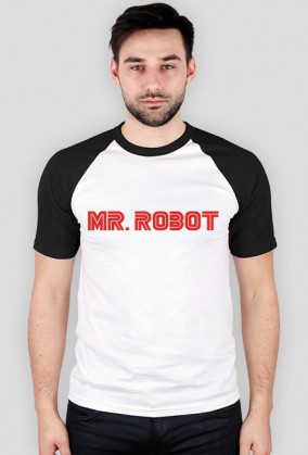 koszulka męska kolorowa - Mr Robot