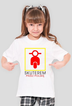 Skuterem Przez Polskę- Bluzeczka Dziewczęca