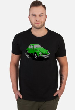 VW Beetle - Green (koszulka męska)