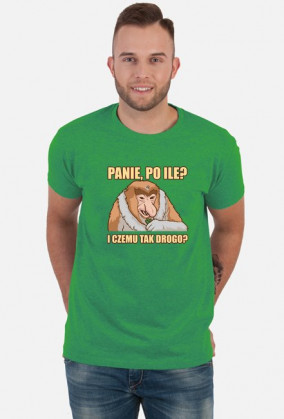 Panie po ile i czemu tak drogo? Koszulka Somsiad (Męska)