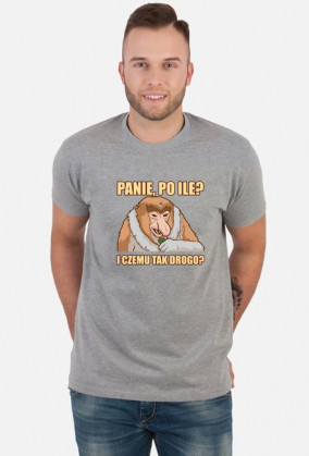 Panie po ile i czemu tak drogo? Koszulka Somsiad (Męska)
