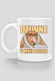 Dziwne u mnie działa - Kubek dla programisty / Informatyka - Somsiad