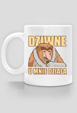 Dziwne u mnie działa - Kubek dla programisty / Informatyka - Somsiad