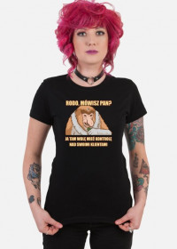 Koszulka RODO - Somsiad - Prezent dla korposzczura (Damska))