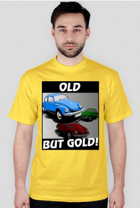 VW Beetle - Old but Gold (koszulka męska)
