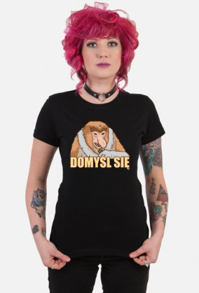 Domyśl się - Śmieszna koszulka dla kobiety z fochem xD