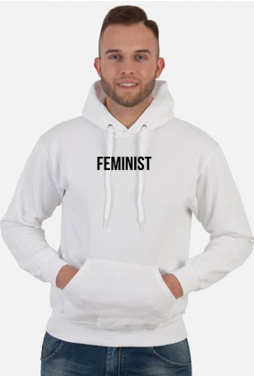 Feminist - szara, biała