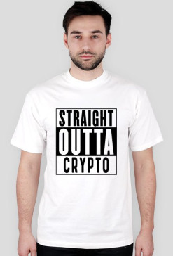 Krypto Beton – Koszulka „Straight Outta Crypto Black”