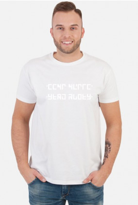 Send Nudes - Koszulka z ukrytym napisem (Męska)