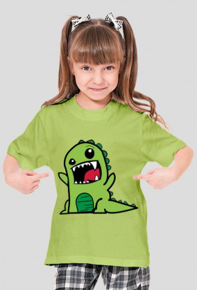 T-shirt Kid DinoBaby 1 Girl