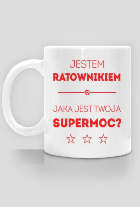 SUPERMOC - kubek ratownik