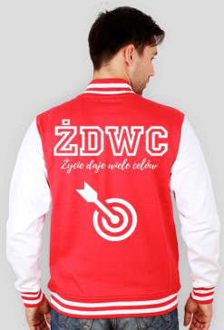 Baseballówka TARGET - 2Sides ŻDWC Collection, RED