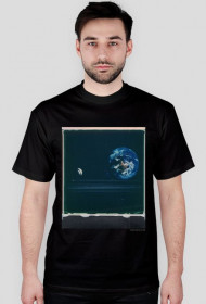 Space Mushroom T-Shirt/ black