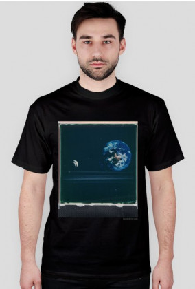 Space Mushroom T-Shirt/ black