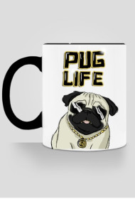 Kubek Pug Life - dwustronny