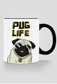 Kubek Pug Life - dwustronny