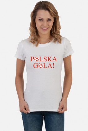Polska gola koszulka damska