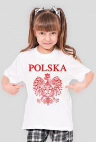 Polska orzeł koszulka dziecięca