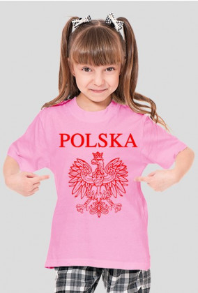 Polska orzeł koszulka dziecięca