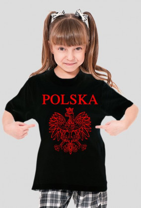 Polska orzeł koszulka dziecięca