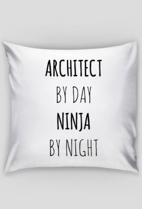 Architect by Day. Ninja by Night.