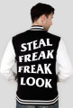 Steal freak freak look varsity white