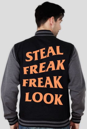 Steal freak freak look varsity black