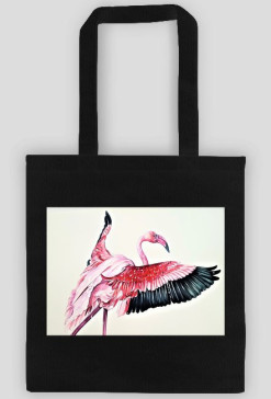 torba z flamingiem