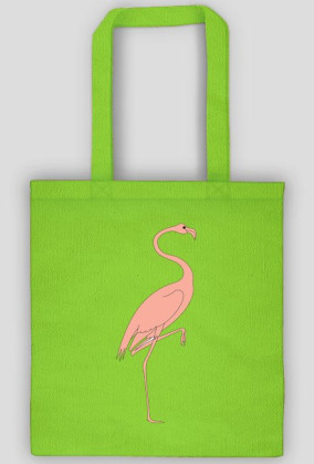 torba z flamingiem