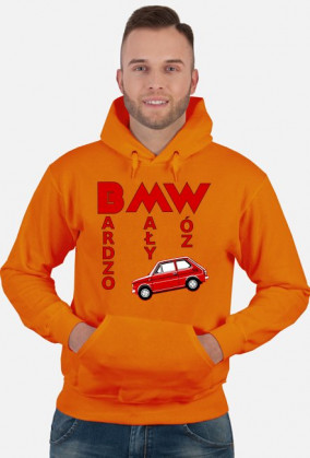 126p - Bardzo Mały Wóz (bluza męska kapturowa) ciemna grafika