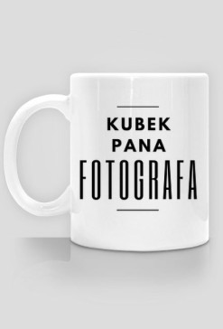Kubek Pana Fotografa (BIAŁY)