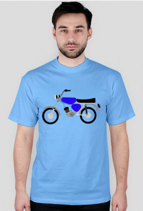 OLD's COOL - koszulka Simson s51 niebieski