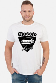 Classic Love - E21 (koszulka męska) ciemna grafika