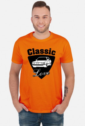 Classic Love - E21 (koszulka męska) ciemna grafika