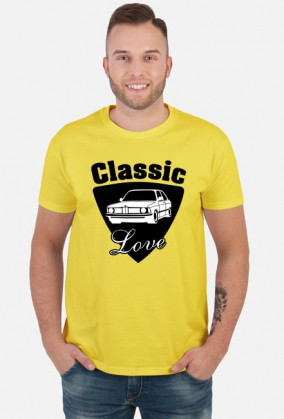 Classic Love - E21 (koszulka męska) ciemna grafika