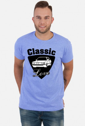 Classic Love - E21 (koszulka męska) ciemna grafika