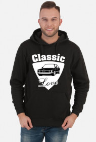 Classic Love - E21 (bluza męska kapturowa) jasna grafika