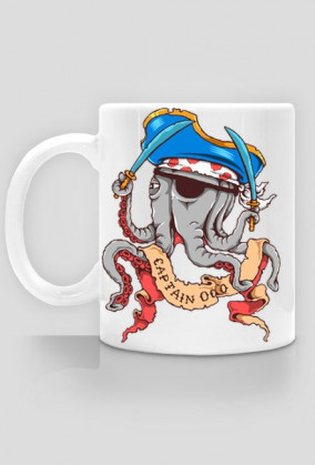 Kubek pirat-ośmiornica