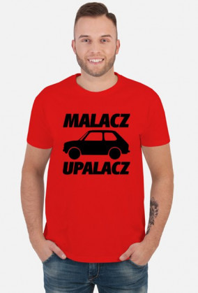 Malacz upalacz (koszulka męska) ciemna grafika