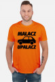 Malacz upalacz (koszulka męska) ciemna grafika