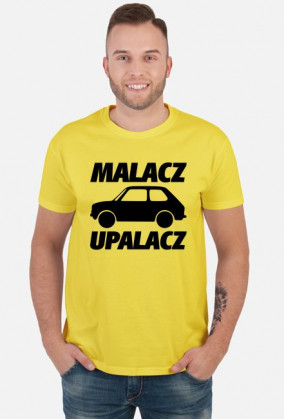 Malacz upalacz (koszulka męska) ciemna grafika