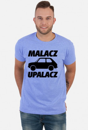 Malacz upalacz (koszulka męska) ciemna grafika