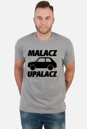 Malacz upalacz (koszulka męska) ciemna grafika