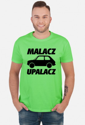 Malacz upalacz (koszulka męska) ciemna grafika
