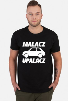 Malacz upalacz (koszulka męska) jasna grafika